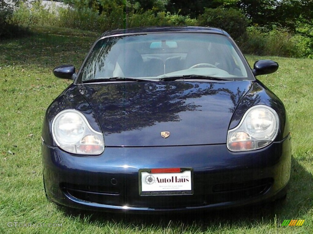 1999 911 Carrera Coupe - Ocean Blue Metallic / Graphite Grey photo #2