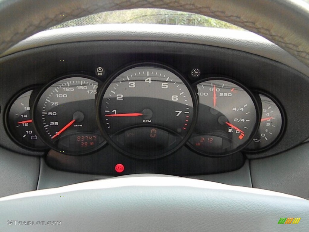 1999 911 Carrera Coupe - Ocean Blue Metallic / Graphite Grey photo #17