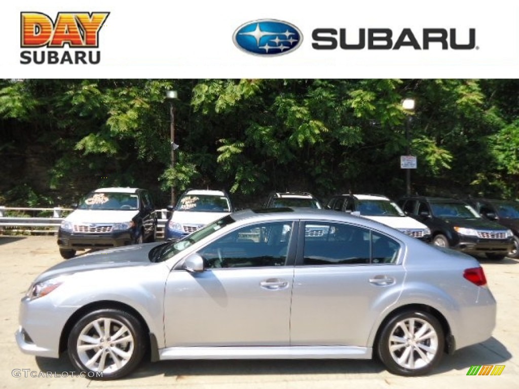Ice Silver Metallic Subaru Legacy