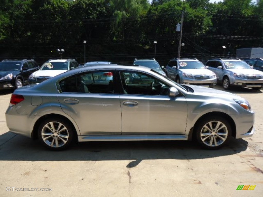 2013 Legacy 2.5i Limited - Ice Silver Metallic / Off Black Leather photo #5