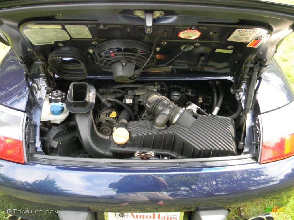 1999 911 Carrera Coupe - Ocean Blue Metallic / Graphite Grey photo #29