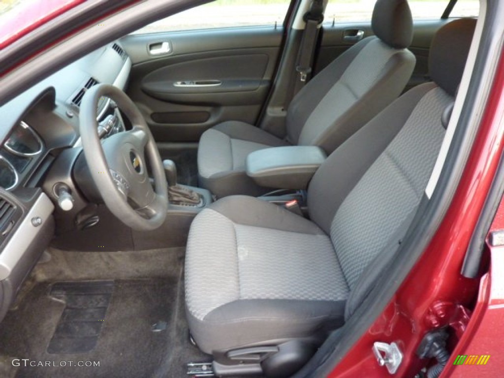 Ebony Interior 2009 Chevrolet Cobalt LT Sedan Photo #70492029