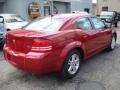 2008 Inferno Red Crystal Pearl Dodge Avenger SXT  photo #2