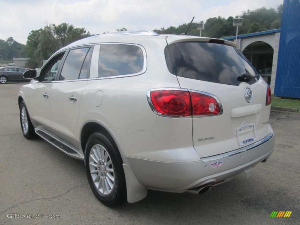 2010 Enclave CXL AWD - White Opal / Ebony/Ebony photo #3