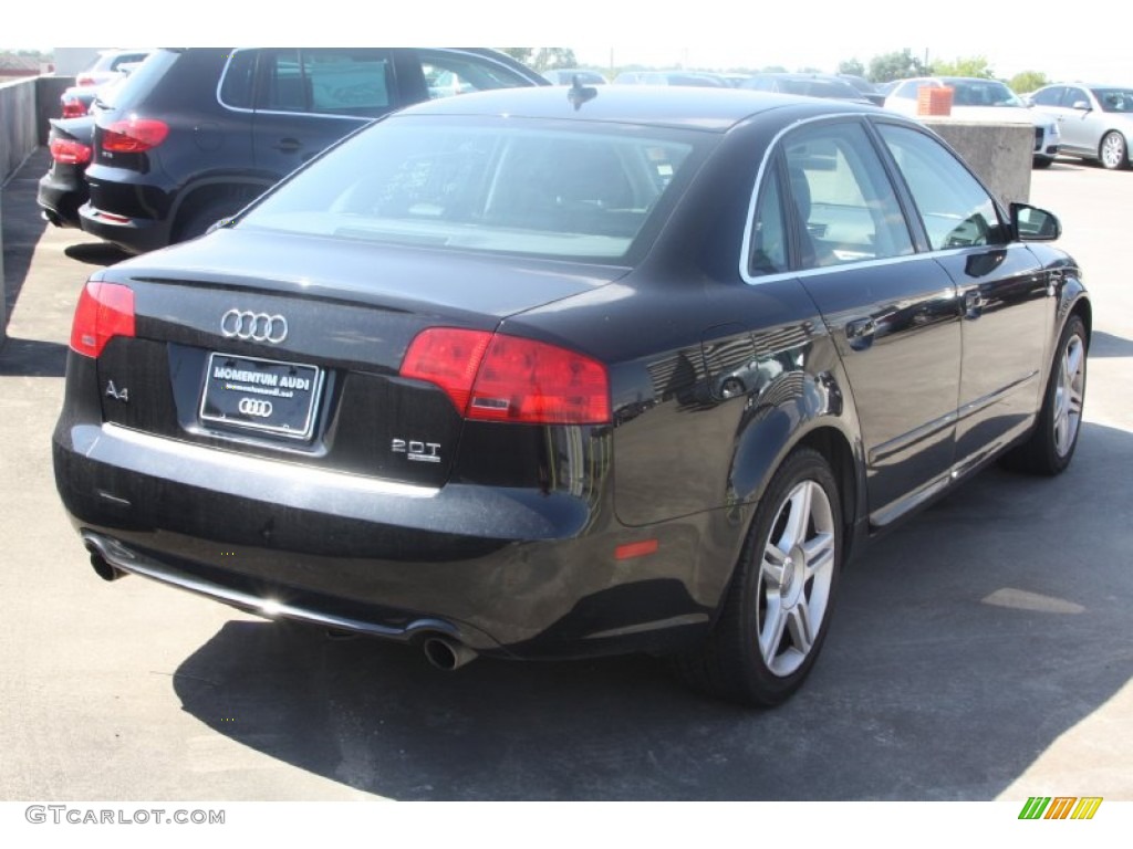 2008 A4 2.0T Special Edition quattro Sedan - Brilliant Black / Black photo #6