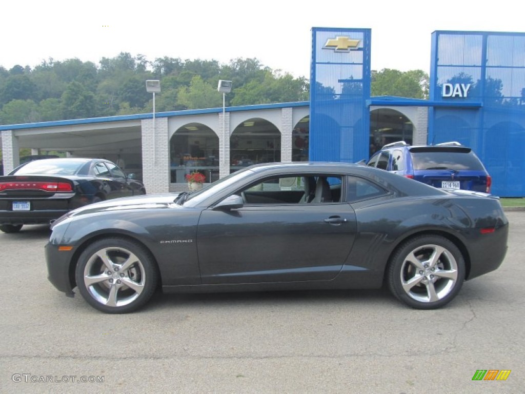 2013 Camaro LT/RS Coupe - Ashen Gray Metallic / Gray photo #2