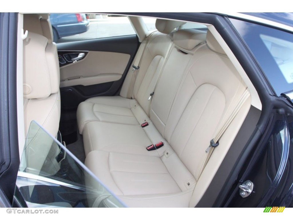 Velvet Beige Interior 2013 Audi A7 3.0T quattro Premium Plus Photo #70493930
