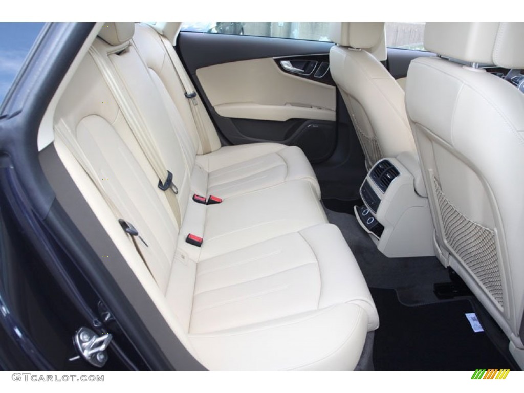 Velvet Beige Interior 2013 Audi A7 3.0T quattro Premium Plus Photo #70494038