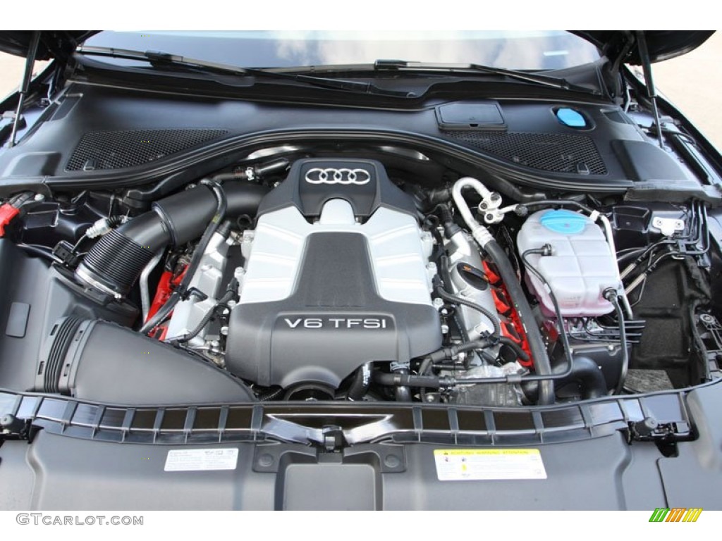 2013 Audi A7 3.0T quattro Premium Plus 3.0 Liter TSFI Supercharged DOHC 24-Valve VVT V6 Engine Photo #70494065