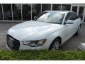 2013 Glacier White Metallic Audi A6 2.0T Sedan  photo #3