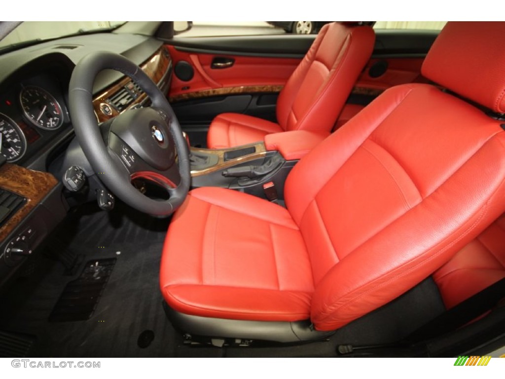 2007 3 Series 328i Coupe - Titanium Silver Metallic / Coral Red/Black photo #3