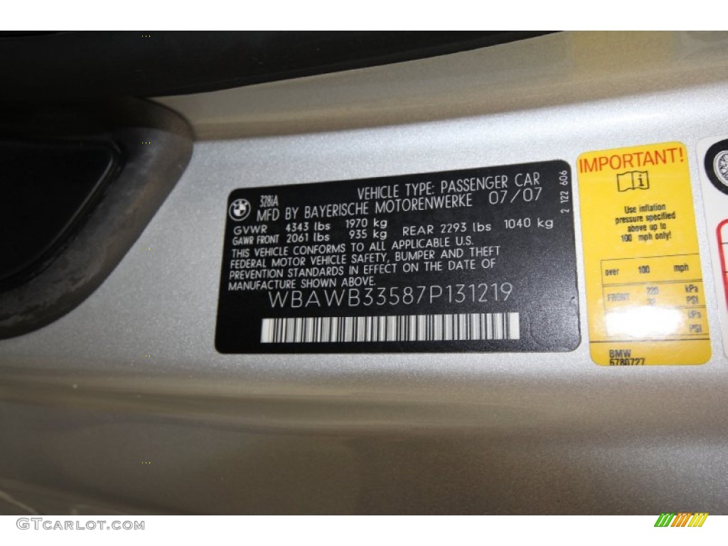 2007 3 Series 328i Coupe - Titanium Silver Metallic / Coral Red/Black photo #12