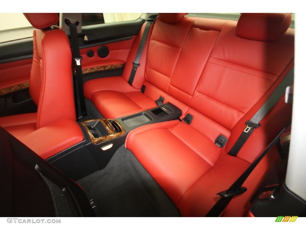 2007 3 Series 328i Coupe - Titanium Silver Metallic / Coral Red/Black photo #14