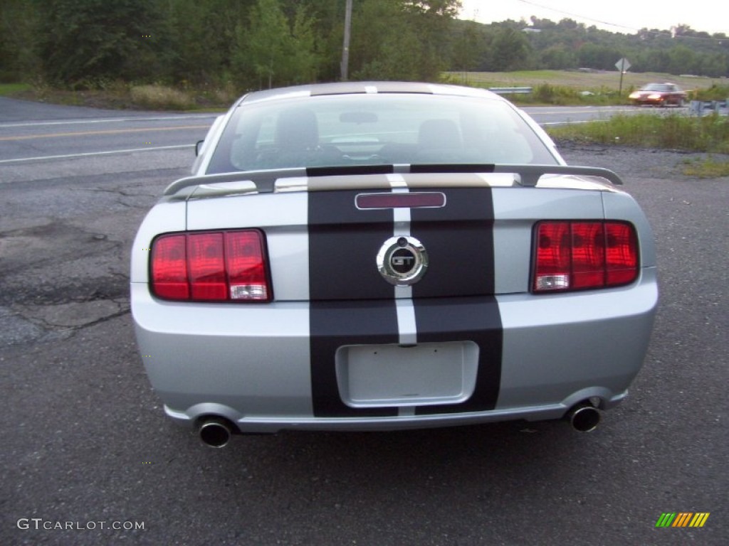 2007 Mustang GT Premium Coupe - Satin Silver Metallic / Dark Charcoal photo #6