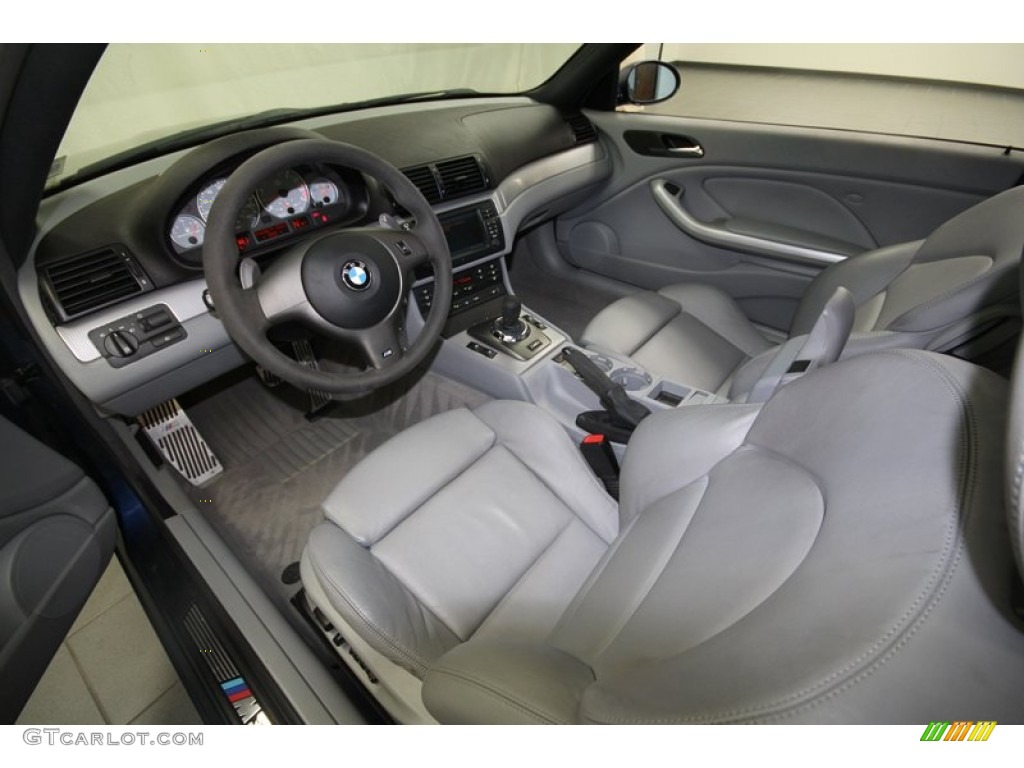 Grey Interior 2005 BMW M3 Coupe Photo #70494953