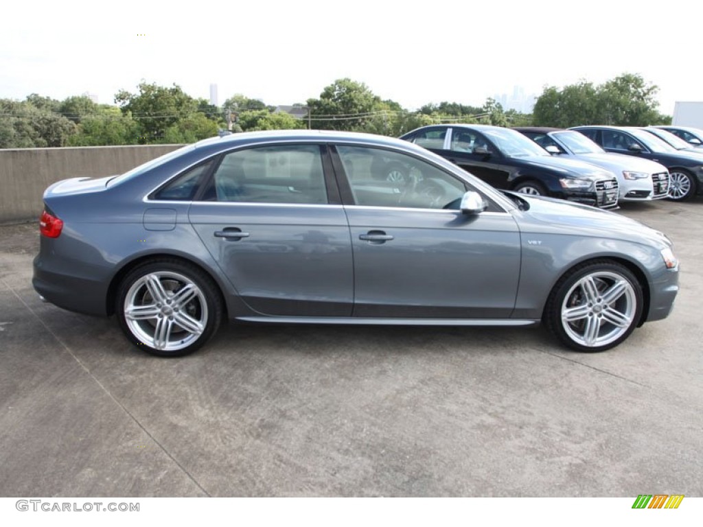 Monsoon Gray Metallic 2013 Audi S4 3.0T quattro Sedan Exterior Photo #70495172