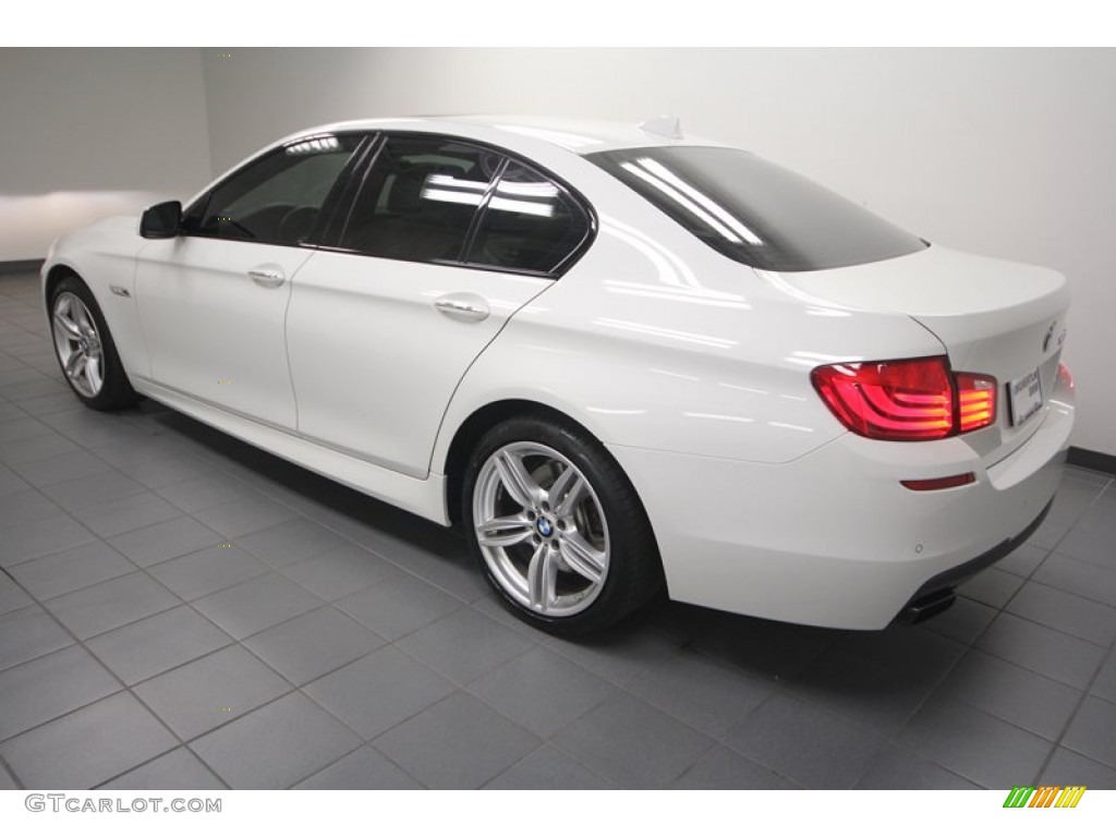 Alpine White 2012 BMW 5 Series 550i Sedan Exterior Photo #70495187