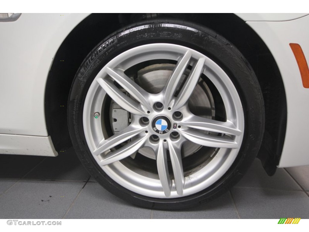 2012 5 Series 550i Sedan - Alpine White / Oyster/Black photo #9