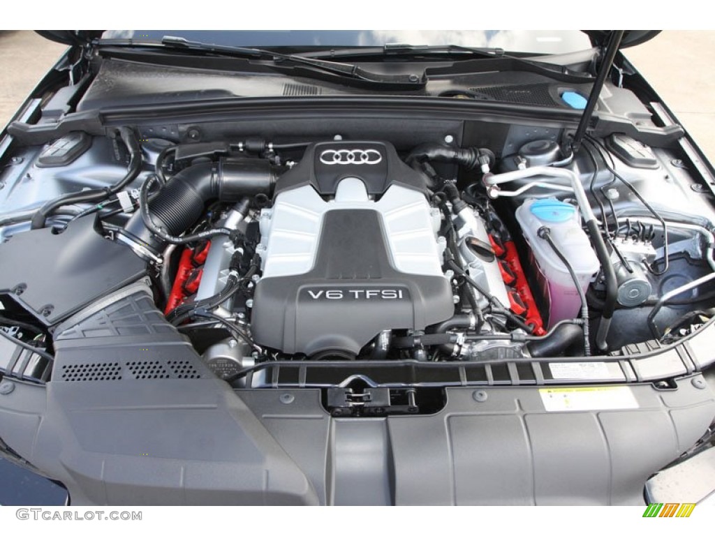 2013 Audi S4 3.0T quattro Sedan 3.0 Liter FSI Supercharged DOHC 24-Valve VVT V6 Engine Photo #70495325