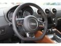 Madras Brown Baseball Optic Leather 2013 Audi TT S 2.0T quattro Coupe Steering Wheel