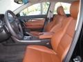 2012 Acura TL Umber Interior Front Seat Photo