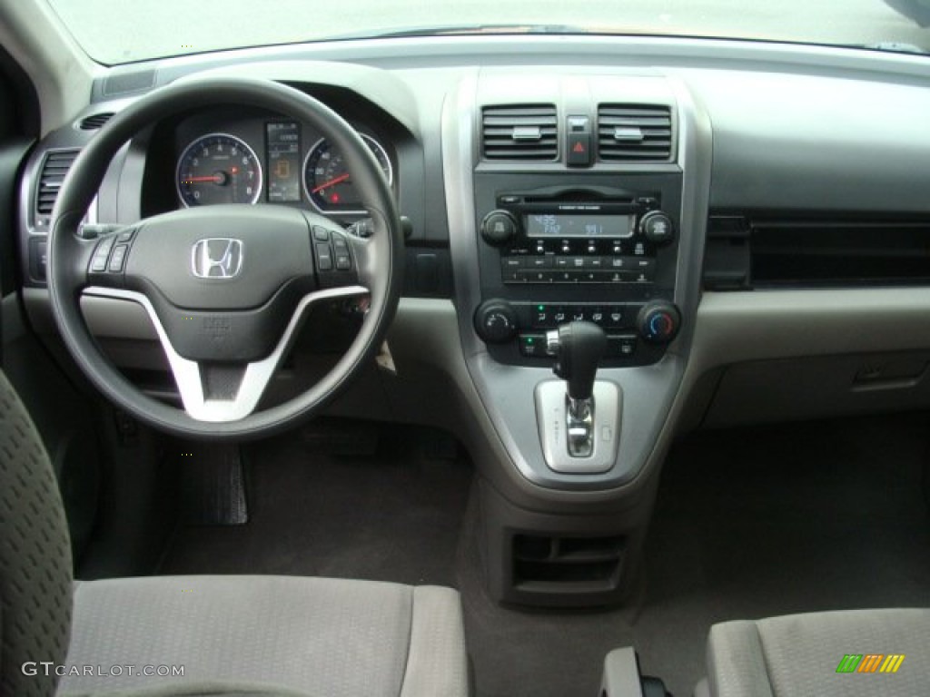 2008 CR-V EX 4WD - Tango Red Pearl / Gray photo #9