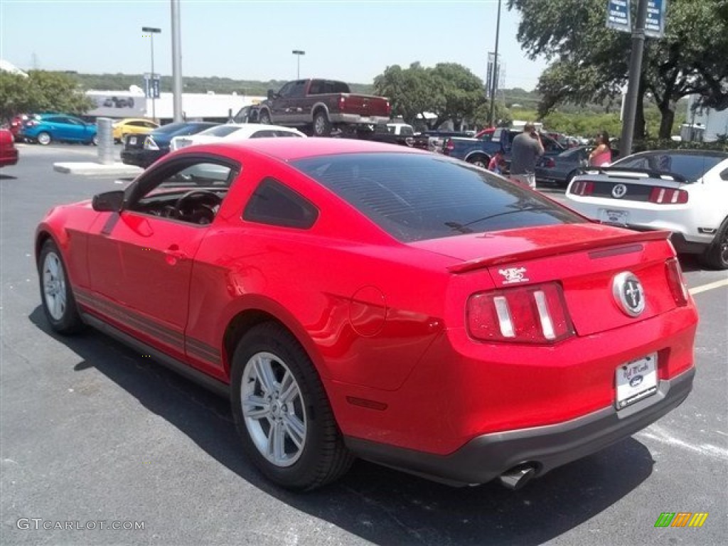 2012 Mustang V6 Coupe - Race Red / Charcoal Black photo #5