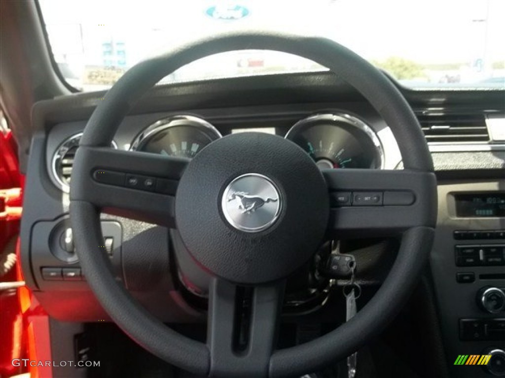 2012 Mustang V6 Coupe - Race Red / Charcoal Black photo #19