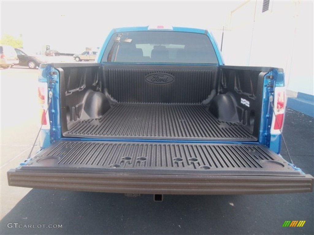 2012 F150 XLT SuperCrew - Blue Flame Metallic / Black photo #5