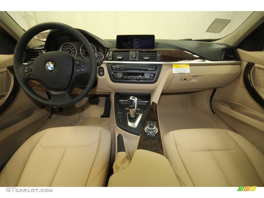 2013 3 Series 328i Sedan - Alpine White / Venetian Beige photo #4