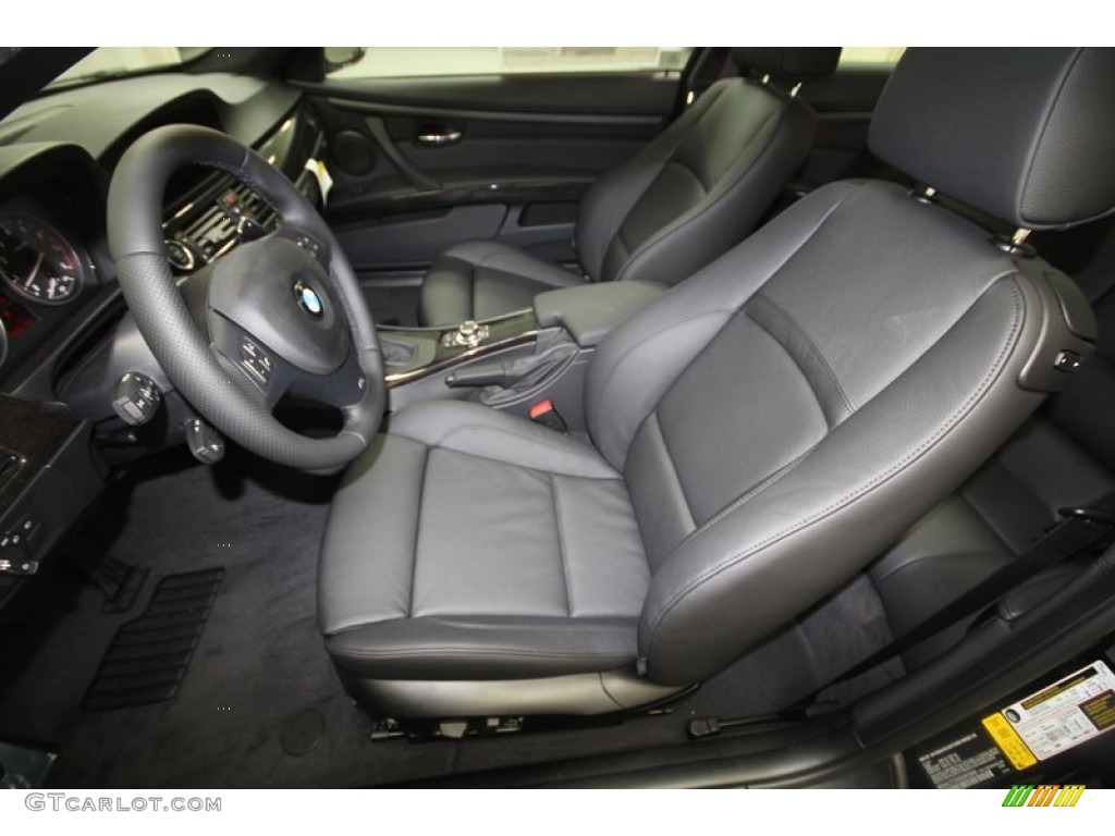 Black Interior 2013 BMW 3 Series 335i Coupe Photo #70497998