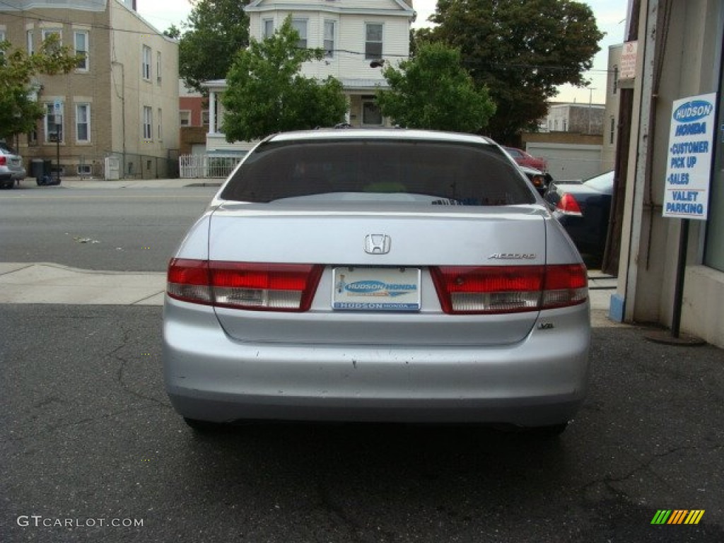 2003 Accord EX V6 Sedan - Satin Silver Metallic / Black photo #5