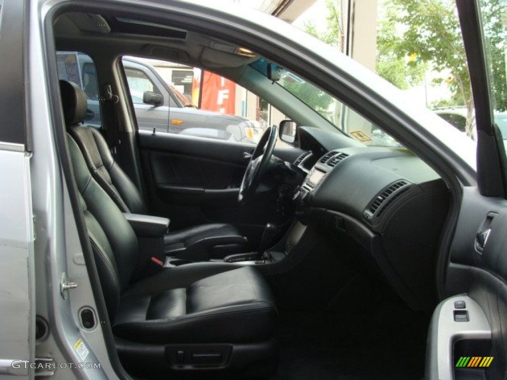 2003 Accord EX V6 Sedan - Satin Silver Metallic / Black photo #8