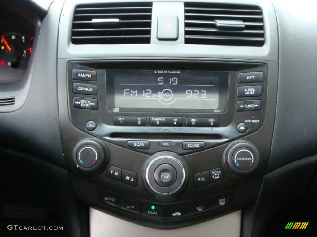 2003 Accord EX V6 Sedan - Satin Silver Metallic / Black photo #12