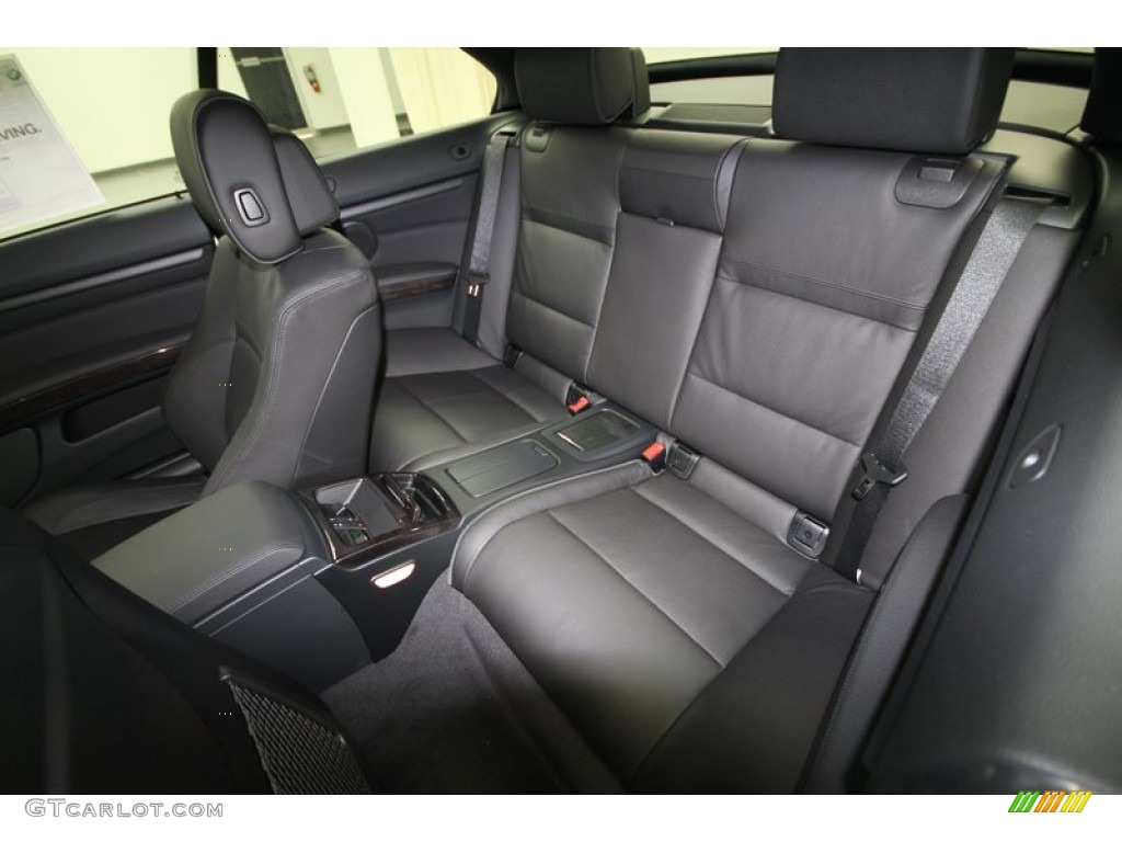 Black Interior 2013 BMW 3 Series 335i Convertible Photo #70498316