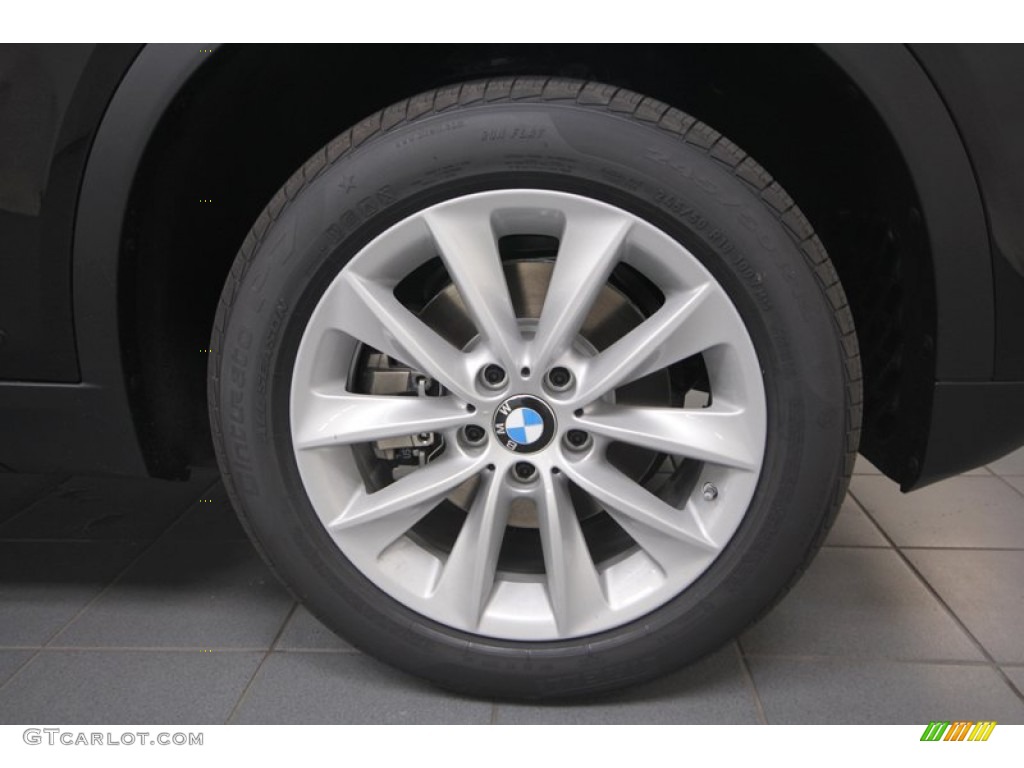 2013 X3 xDrive 28i - Black Sapphire Metallic / Sand Beige photo #7