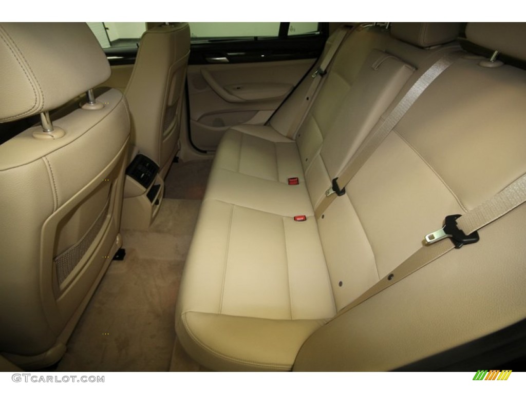 2013 X3 xDrive 28i - Black Sapphire Metallic / Sand Beige photo #12