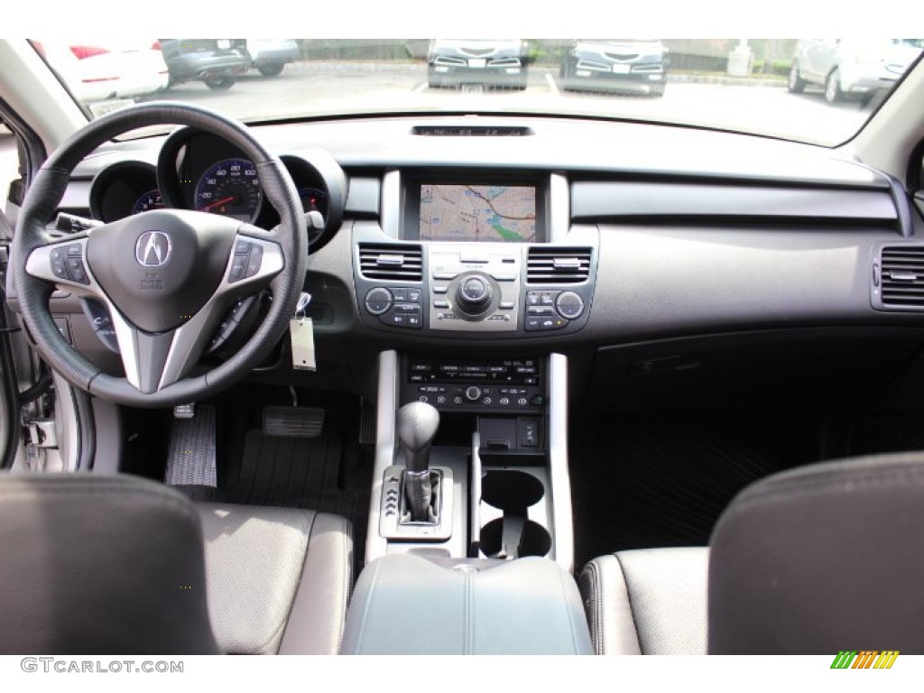 2012 Acura RDX Technology SH-AWD Ebony Dashboard Photo #70498811