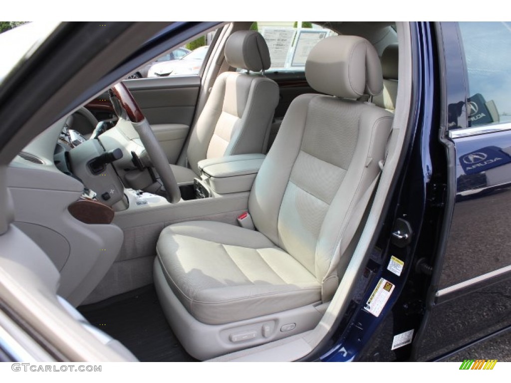 Taupe Interior 2005 Acura RL 3.5 AWD Sedan Photo #70499102