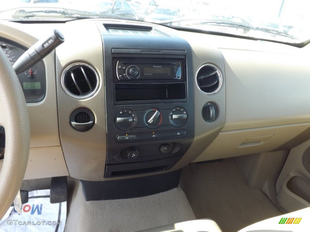 2005 F150 XLT SuperCab - Dark Stone Metallic / Tan photo #9