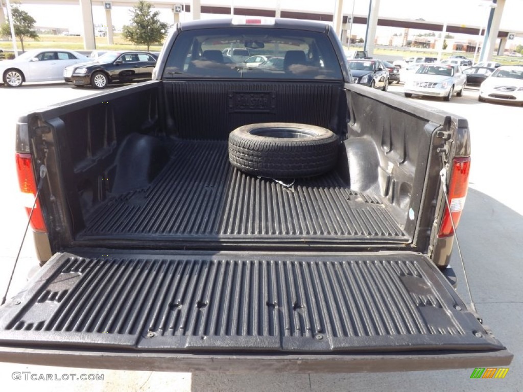 2005 F150 XLT SuperCab - Dark Stone Metallic / Tan photo #17