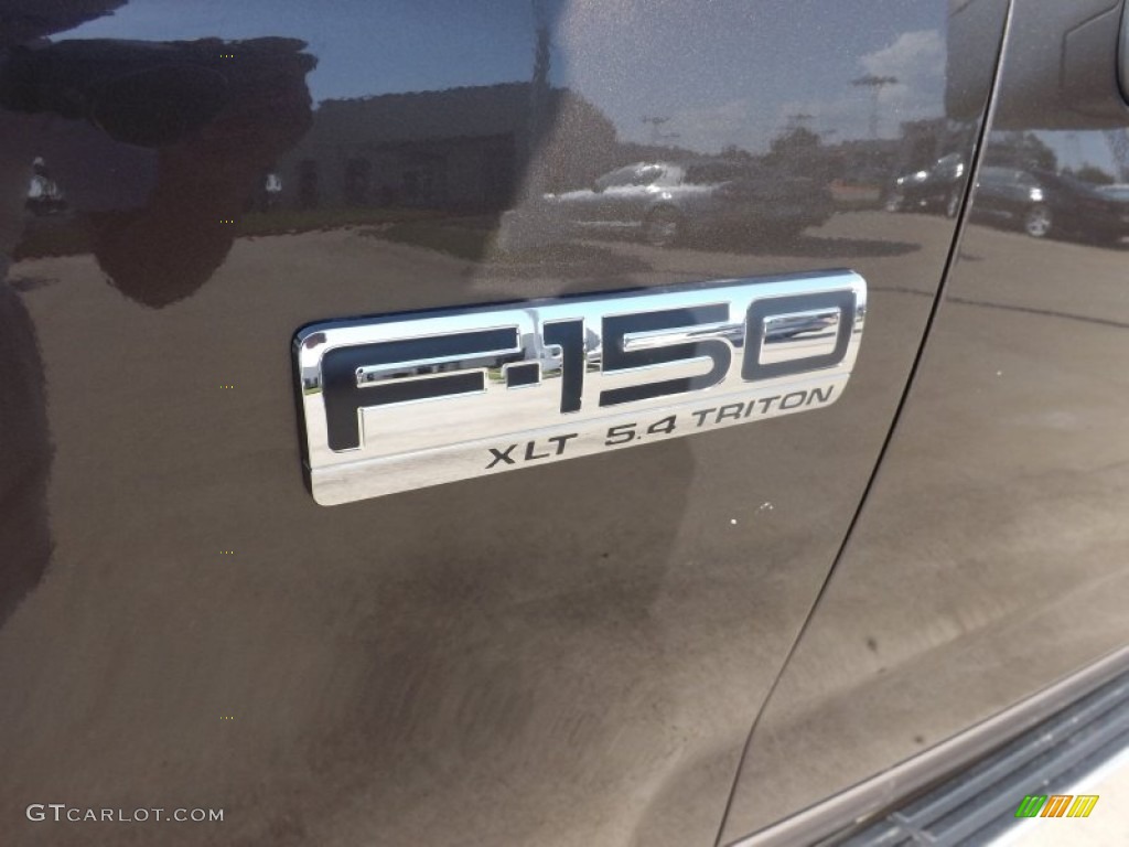 2005 F150 XLT SuperCab - Dark Stone Metallic / Tan photo #22