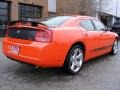 2008 HEMI Orange Pearl Dodge Charger R/T Daytona  photo #3