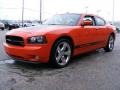 2008 HEMI Orange Pearl Dodge Charger R/T Daytona  photo #7