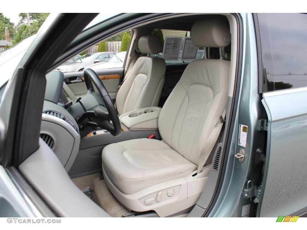 2007 Q7 3.6 Premium quattro - Sycamore Green Metallic / Cardamom Beige photo #12