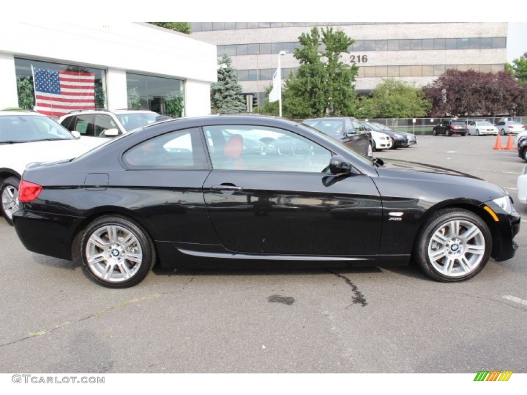 Black Sapphire Metallic 2012 BMW 3 Series 335i xDrive Coupe Exterior Photo #70502183