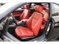 Coral Red/Black 2012 BMW 3 Series 335i xDrive Coupe Interior Color