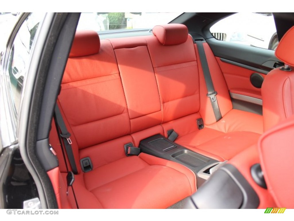 2012 BMW 3 Series 335i xDrive Coupe Rear Seat Photo #70502357