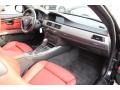 Coral Red/Black 2012 BMW 3 Series 335i xDrive Coupe Dashboard