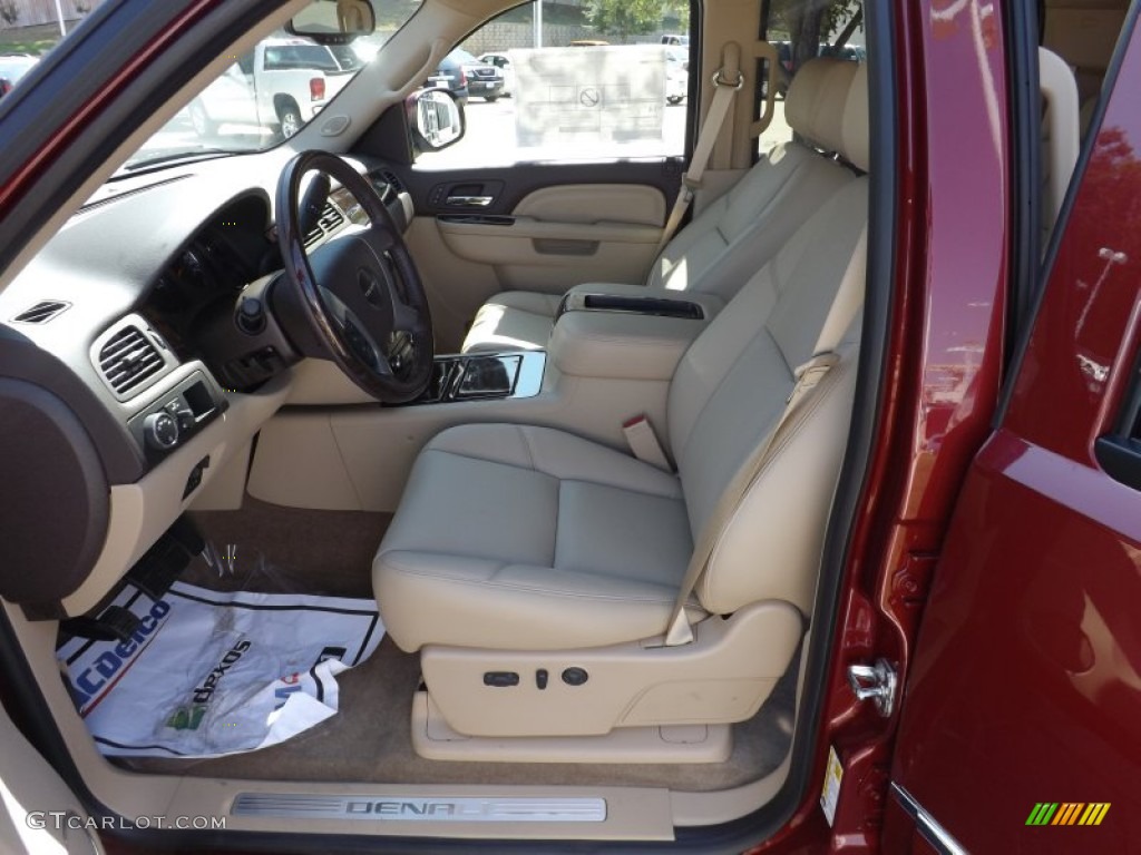 2013 Sierra 1500 Denali Crew Cab - Sonoma Red Metallic / Cocoa/Light Cashmere photo #10